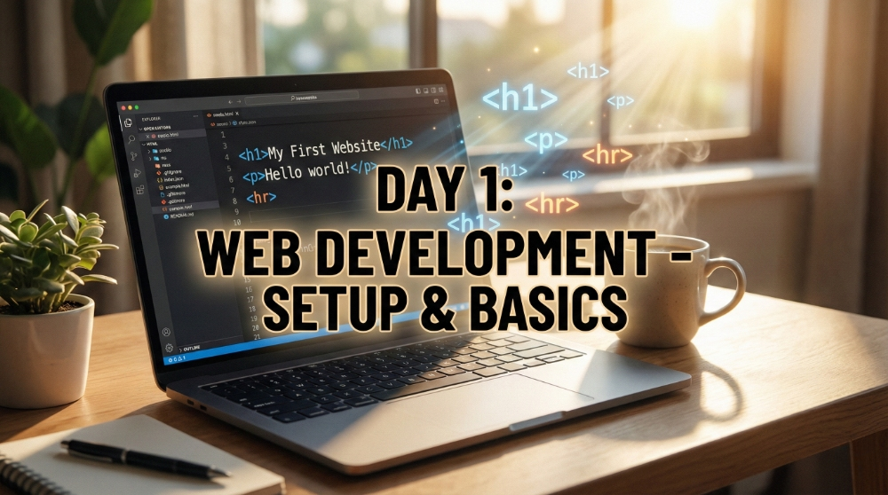Day 1: Your Web Development Journey Starts Here (Setup & Basics)