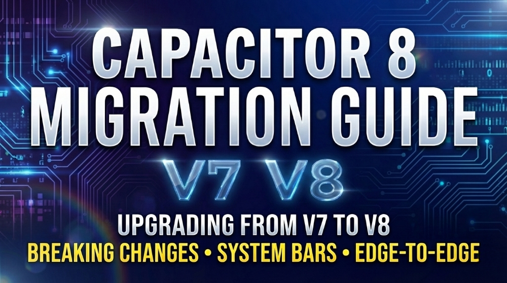 The Capacitor 8 Migration Guide: What You Need to Know
